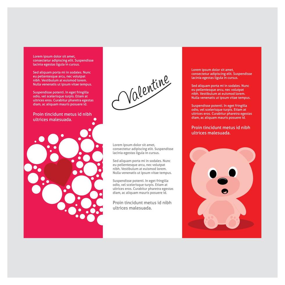 tipografía de diseño del día de san valentín y tarjeta con vector de diseño elegante