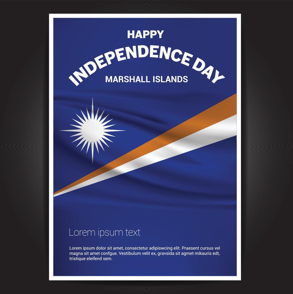 Happy Indpendence day design card vector with flags