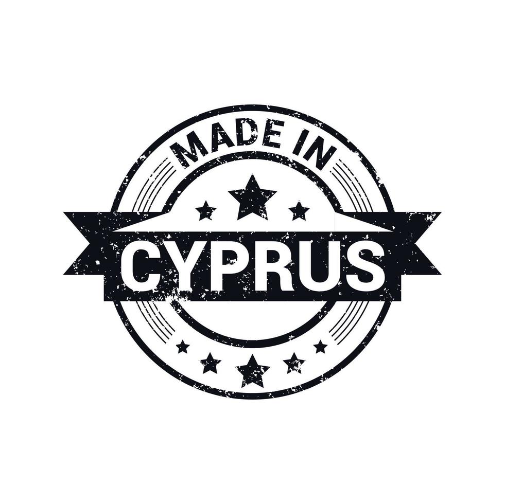 Cyprus stamp design vector