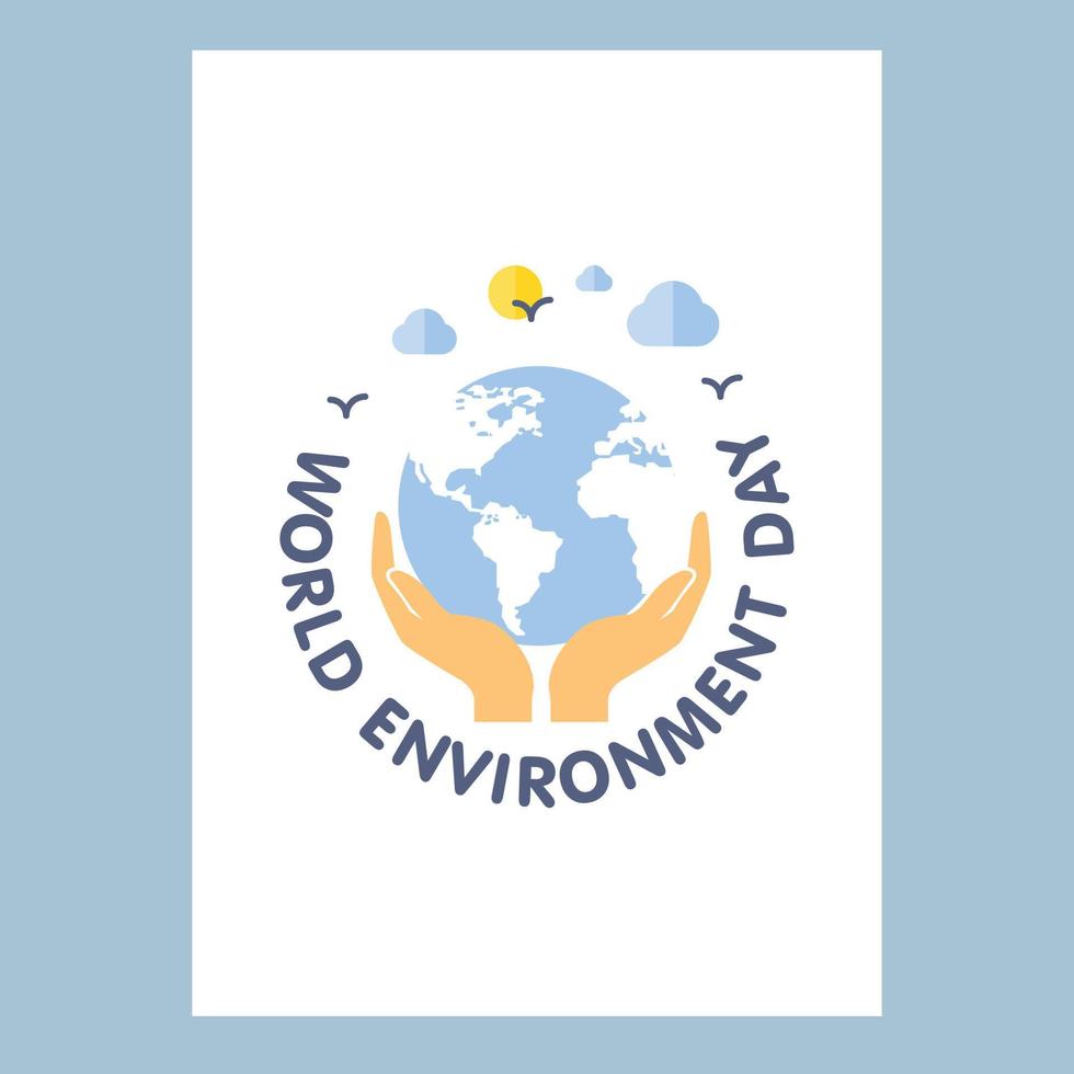 World Environment day design vector