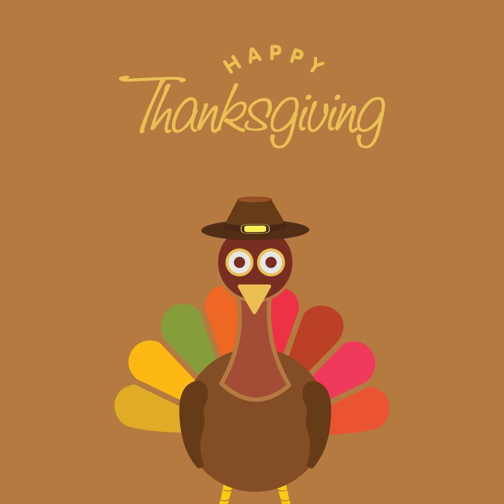 Happy Thanks giving day design vector