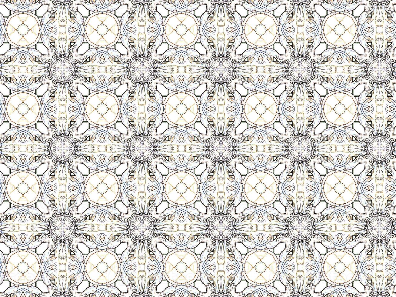 Digital Illustration Kaleidoscope Pattern photo