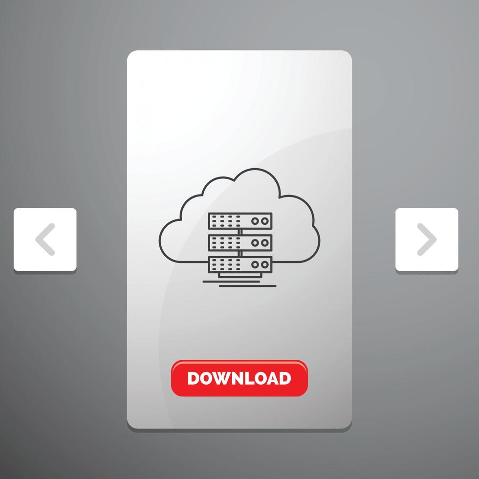 cloud. storage. computing. data vector