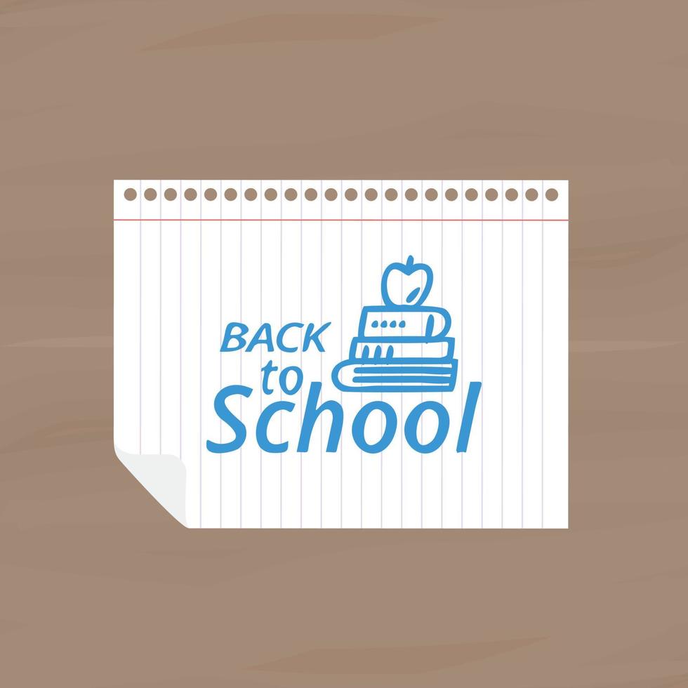 Set of Welcome back to school labels School Background Back to school sale tag Vector illustration H