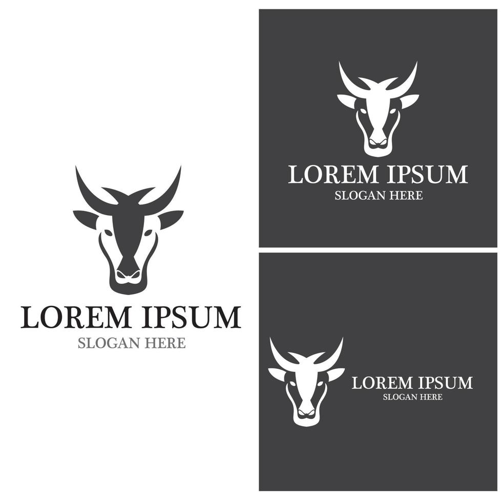 Goat Logo Template vector icon