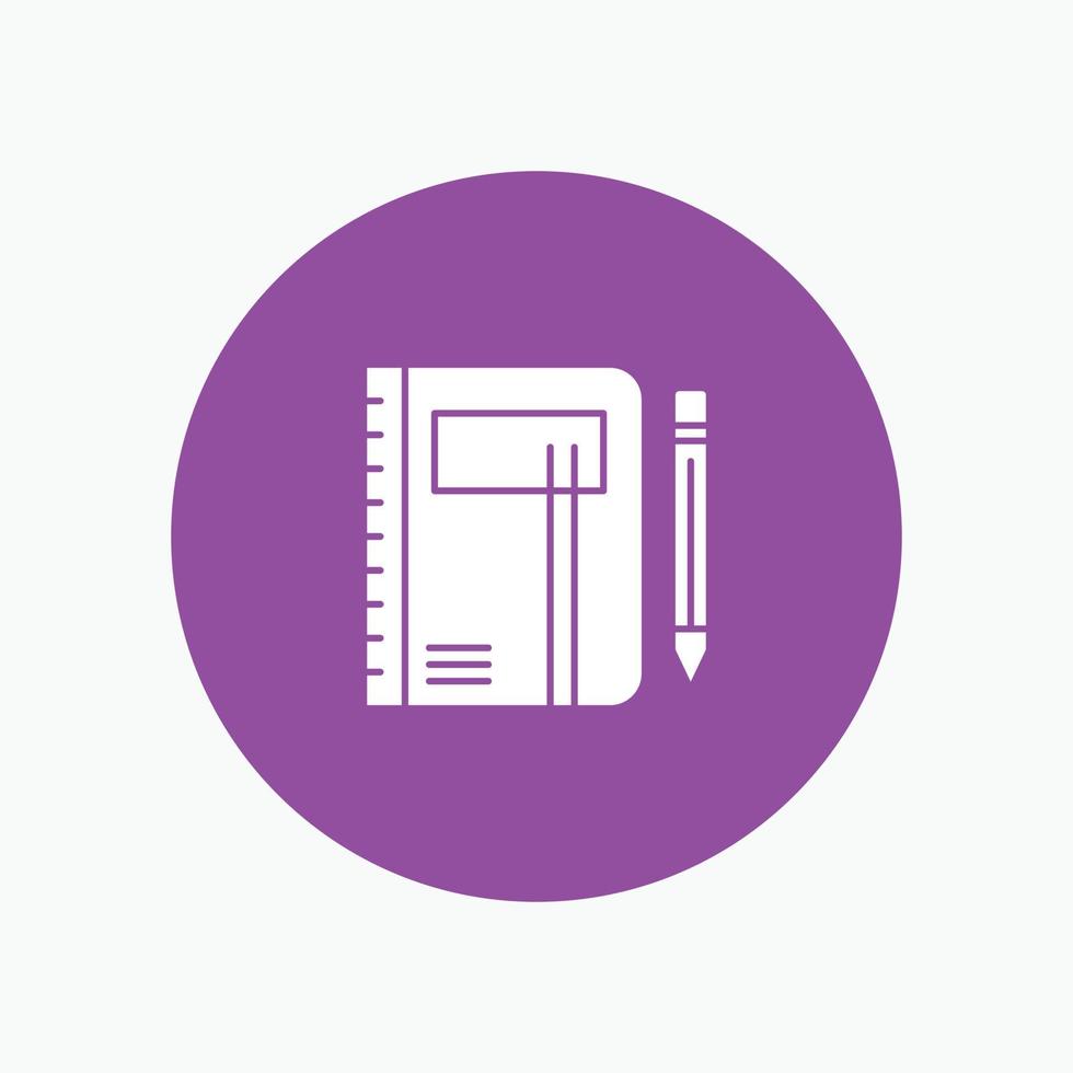 Workbook Business Note Notepad Pad Pen Sketch vector