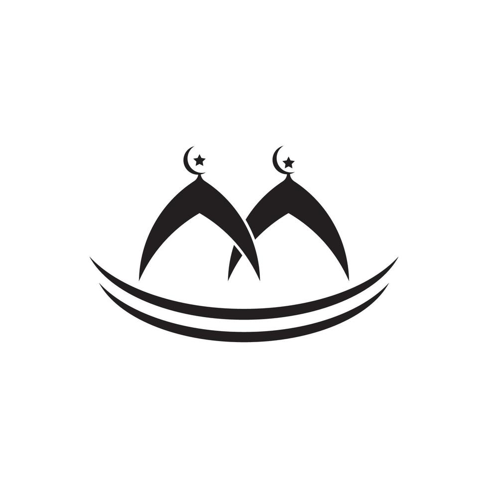 Islamic symbol and logo vector