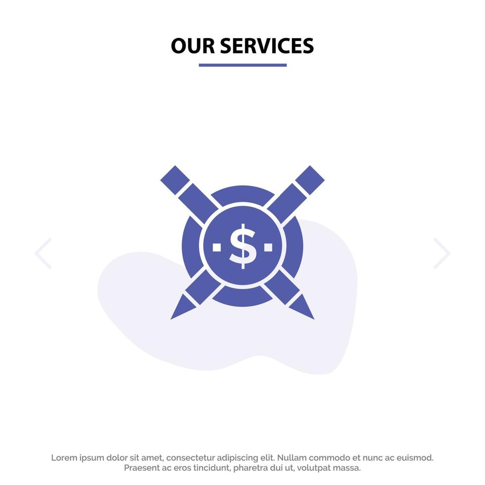 Computer Computing Server Cpu Line and Glyph Solid icon Blue banner vector