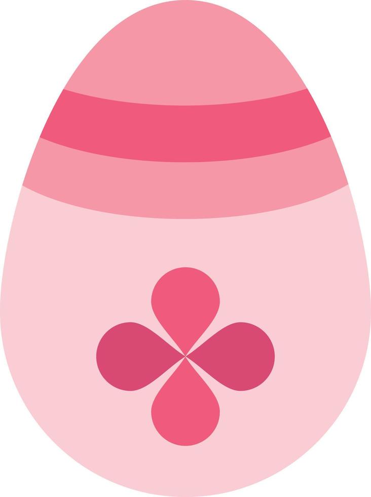 Decoration Easter Easter Egg Egg  Flat Color Icon Vector icon banner Template