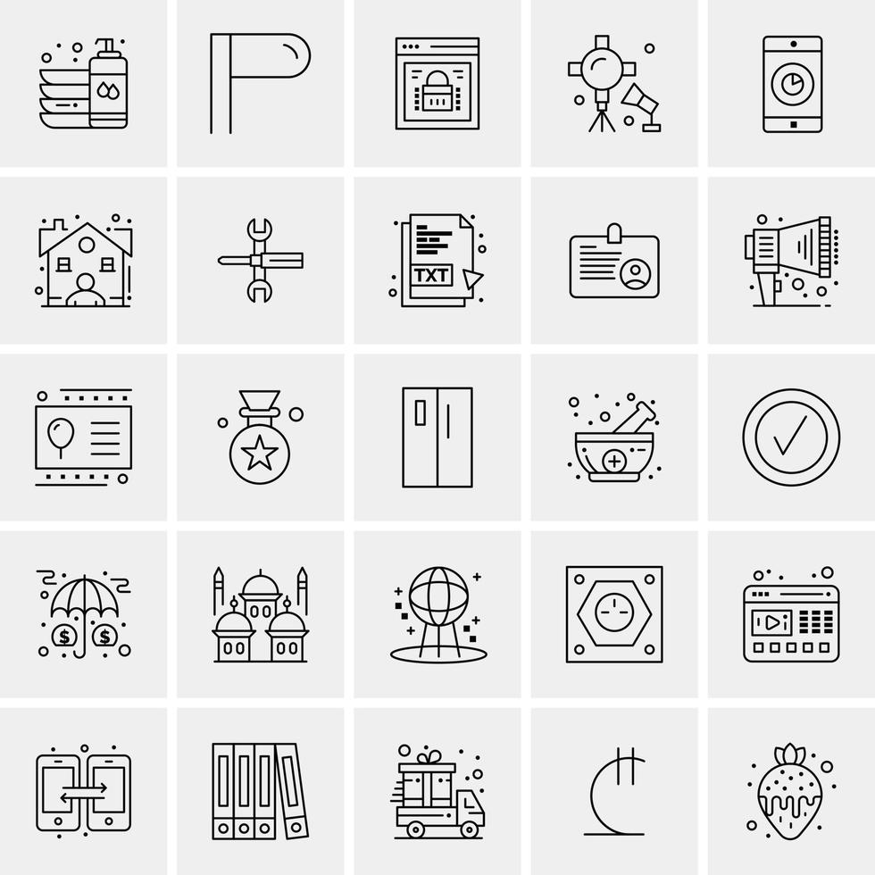 Setting Gear Computing Line Mobile App Icon Design vector