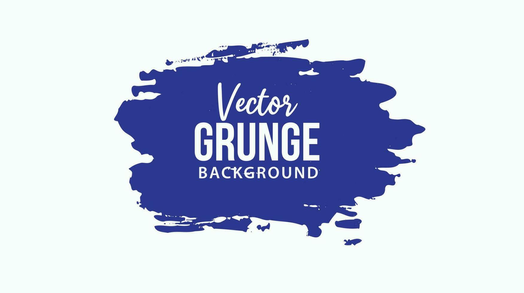 Grunge brush strokes vector
