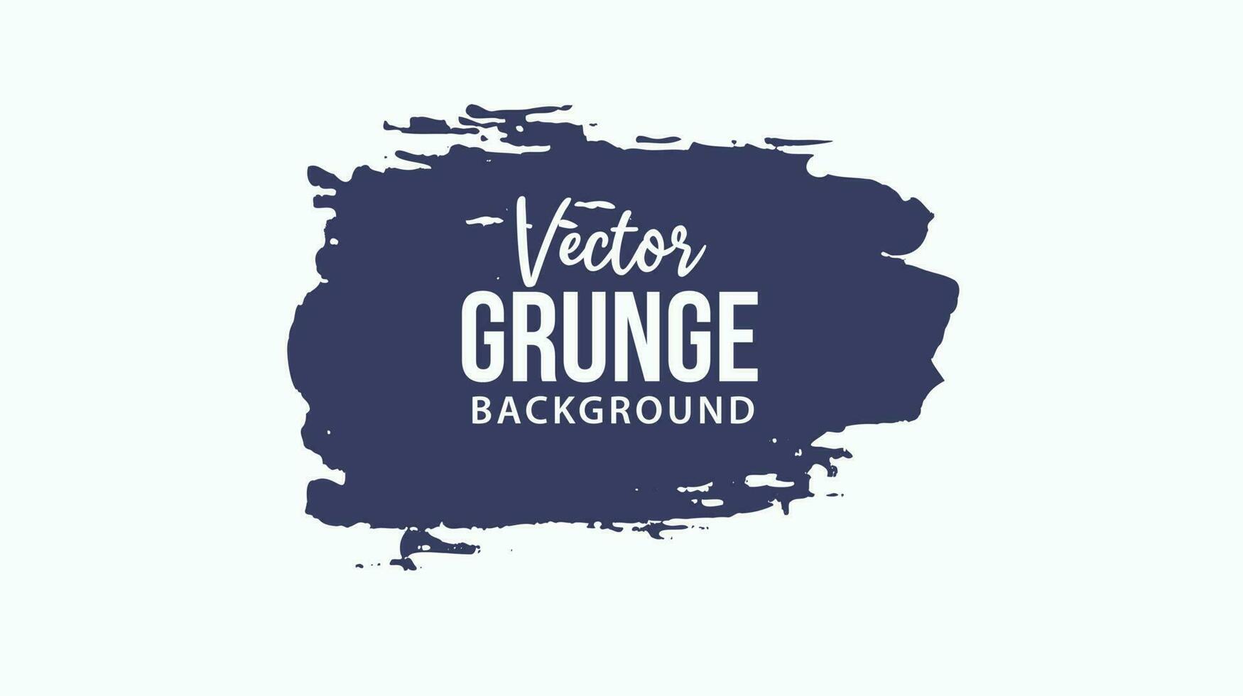 Hand drawn ink brush stroke vector