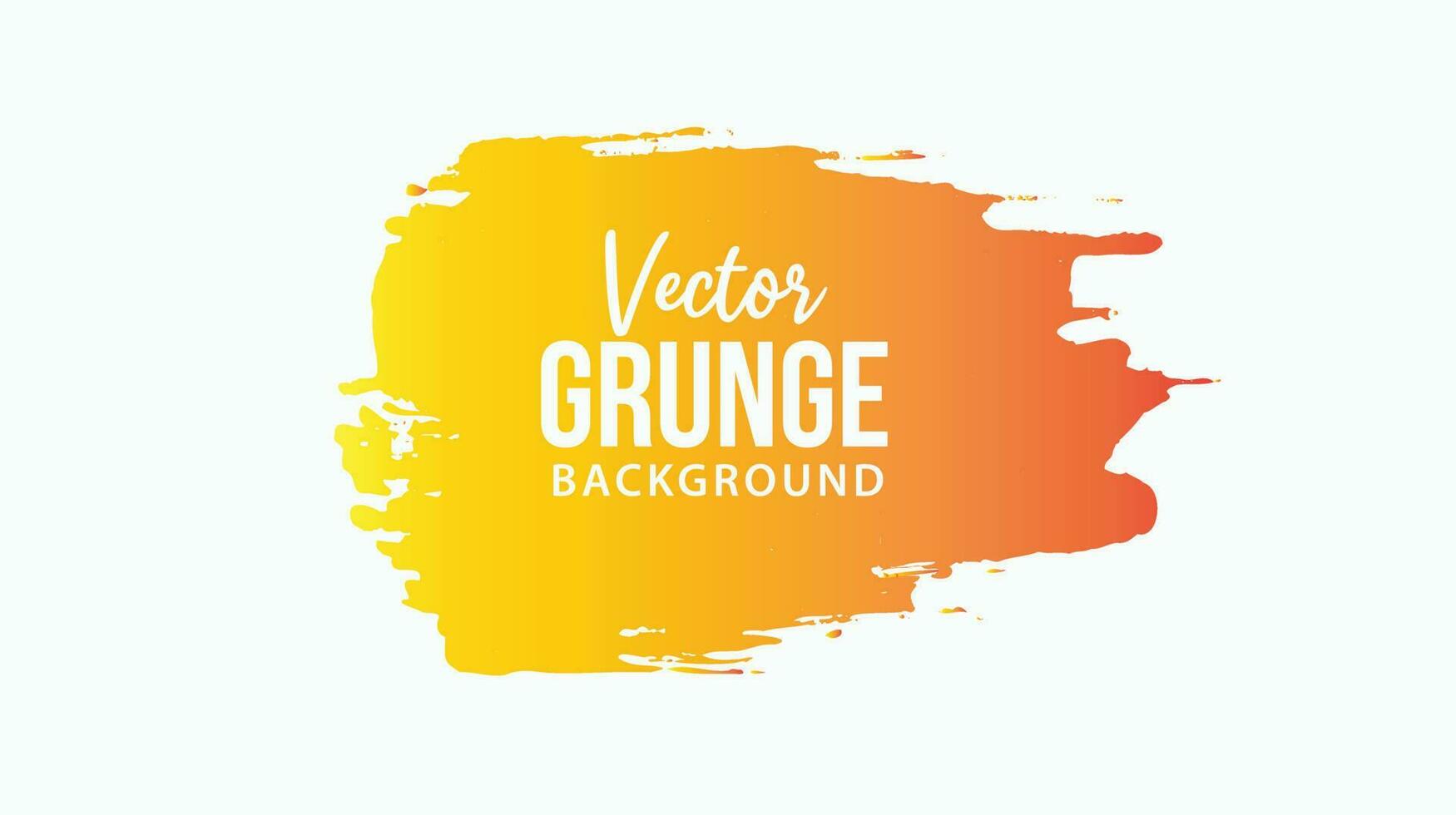 Ink grunge brush stroke vector