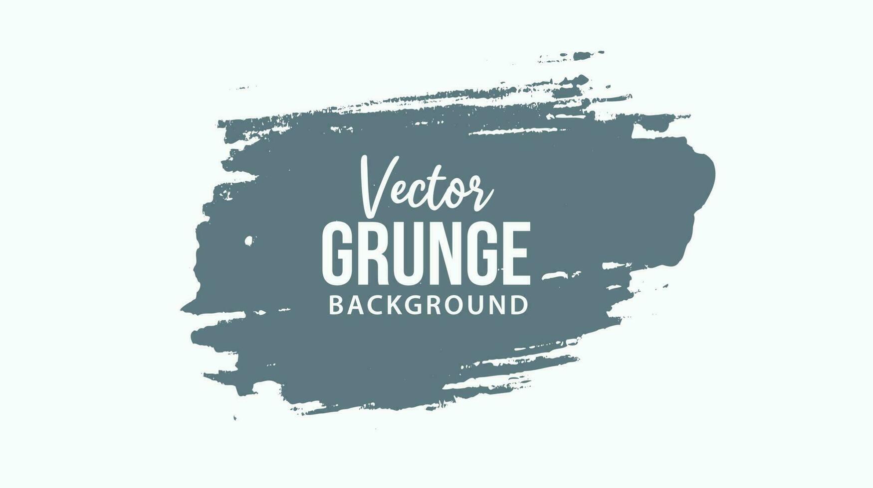 trazos de pincel grunge vector