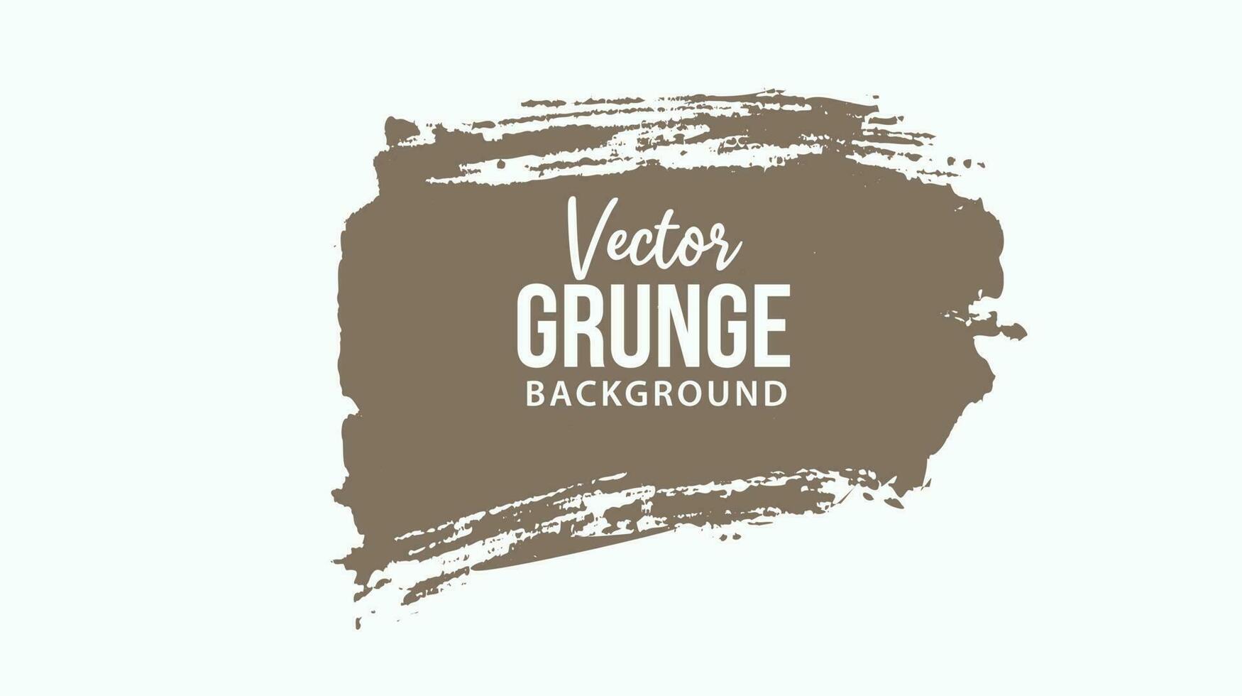 Grunge brush strokes vector