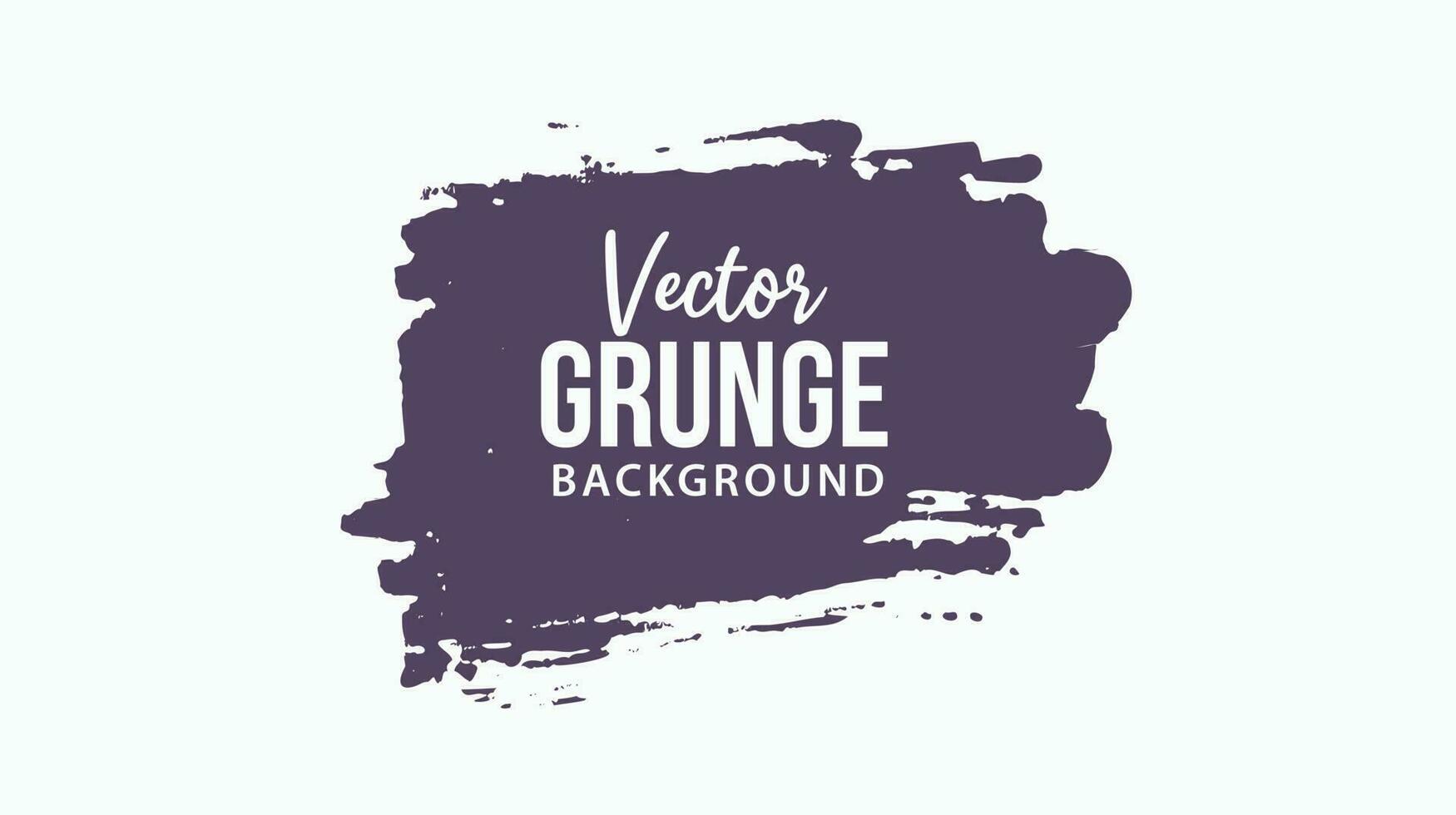 Ink grunge brush stroke vector