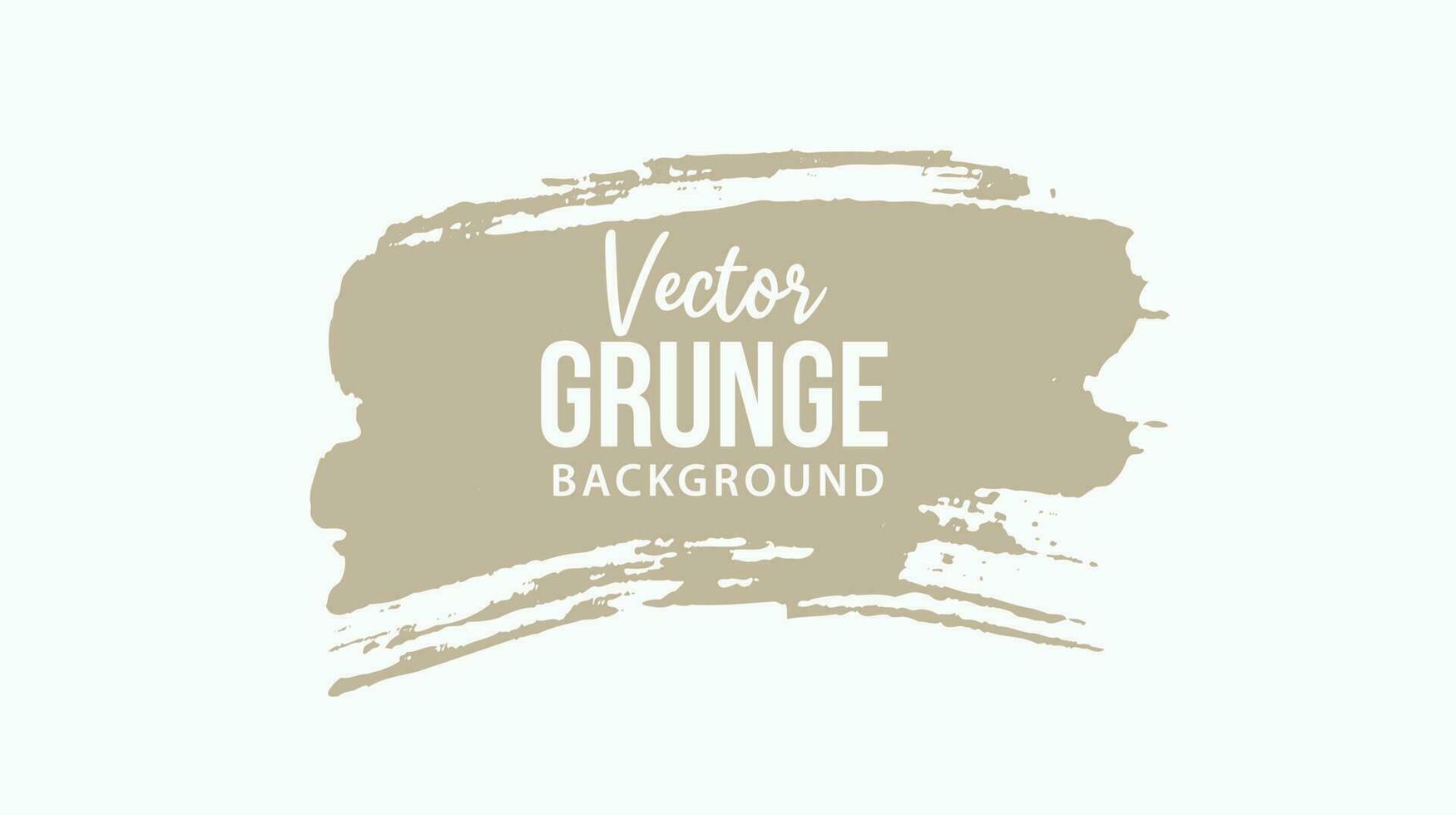 Ink grunge brush stroke vector