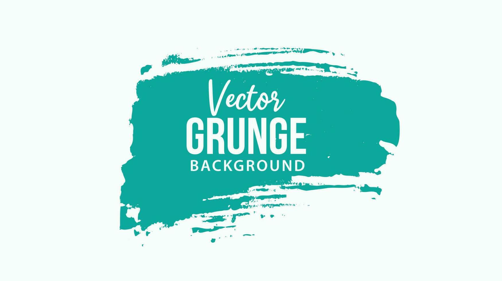 trazo de pincel grunge de tinta vector