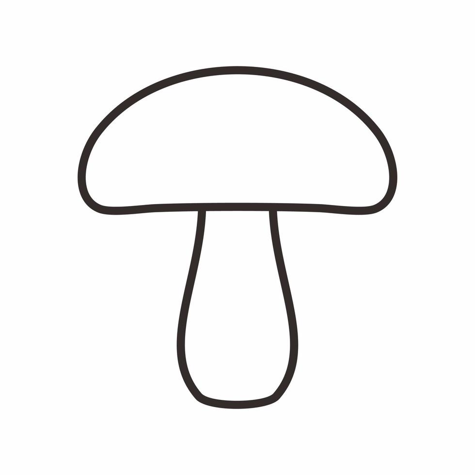 Mushroom vector icon