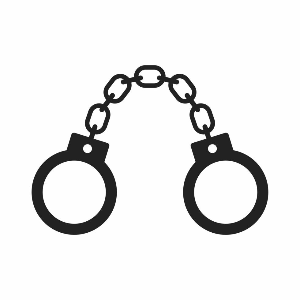Shackle icon vector