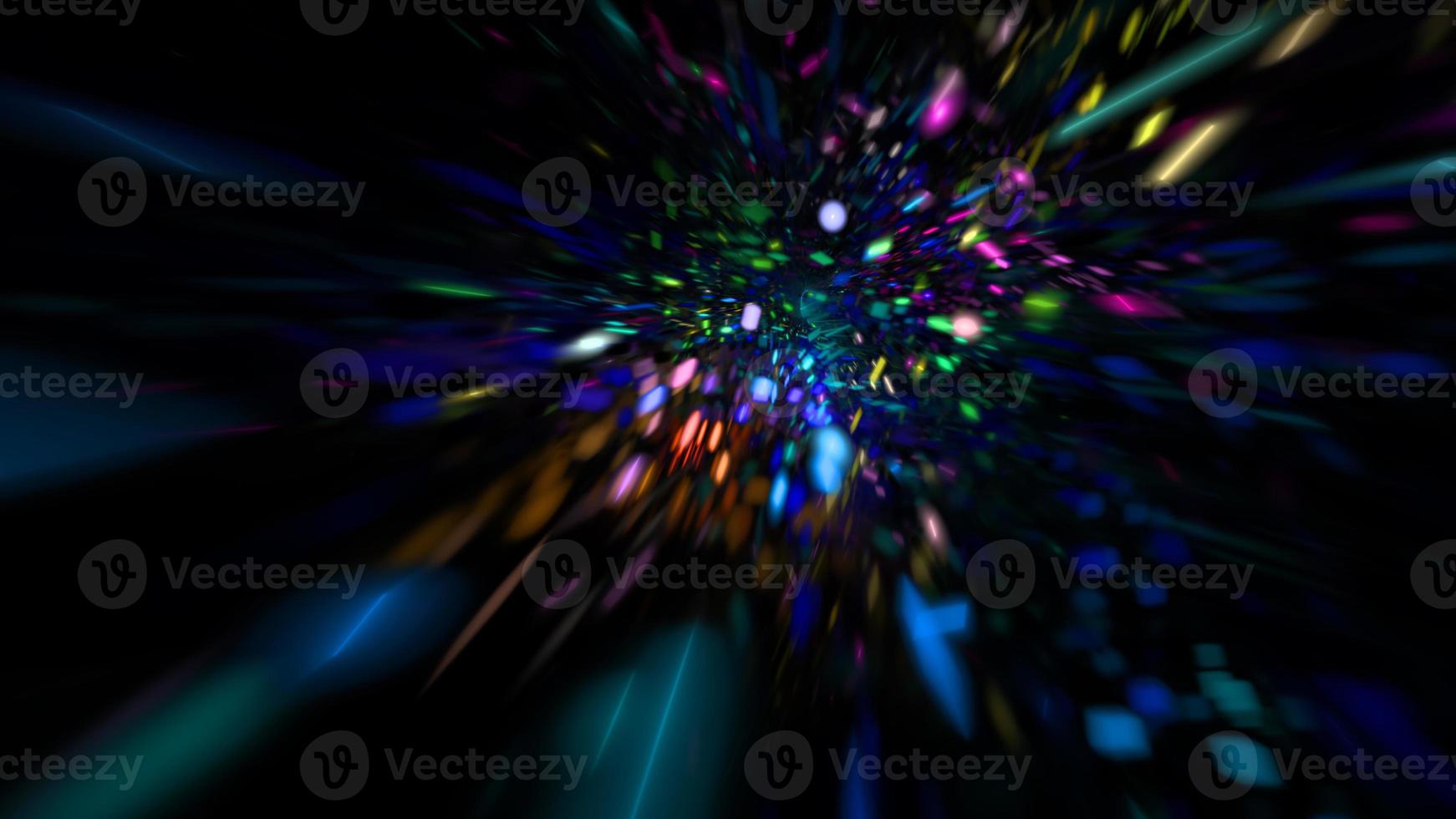 Big data transmission cloud computing, digital information database. High-speed mathematical calculations. Future technology, cyber security concept background. 3d render photo