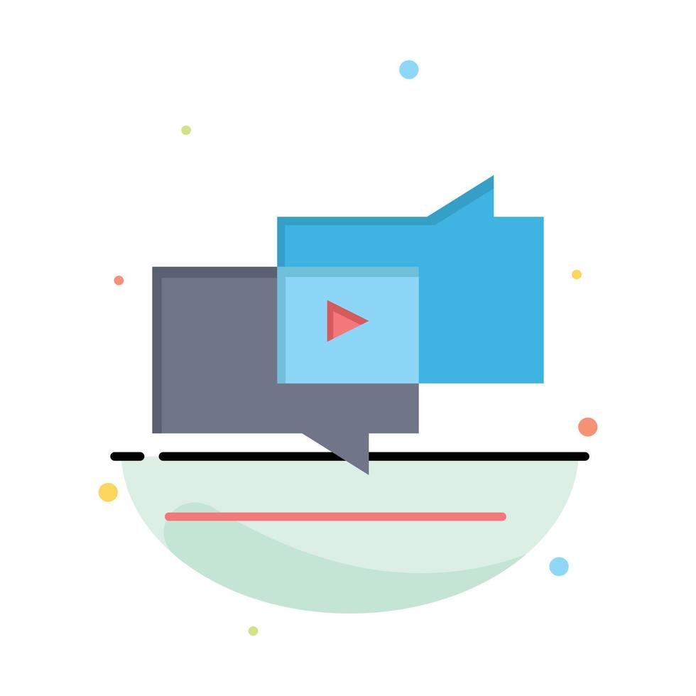 Viral Marketing Viral Marketing Digital Abstract Flat Color Icon Template vector