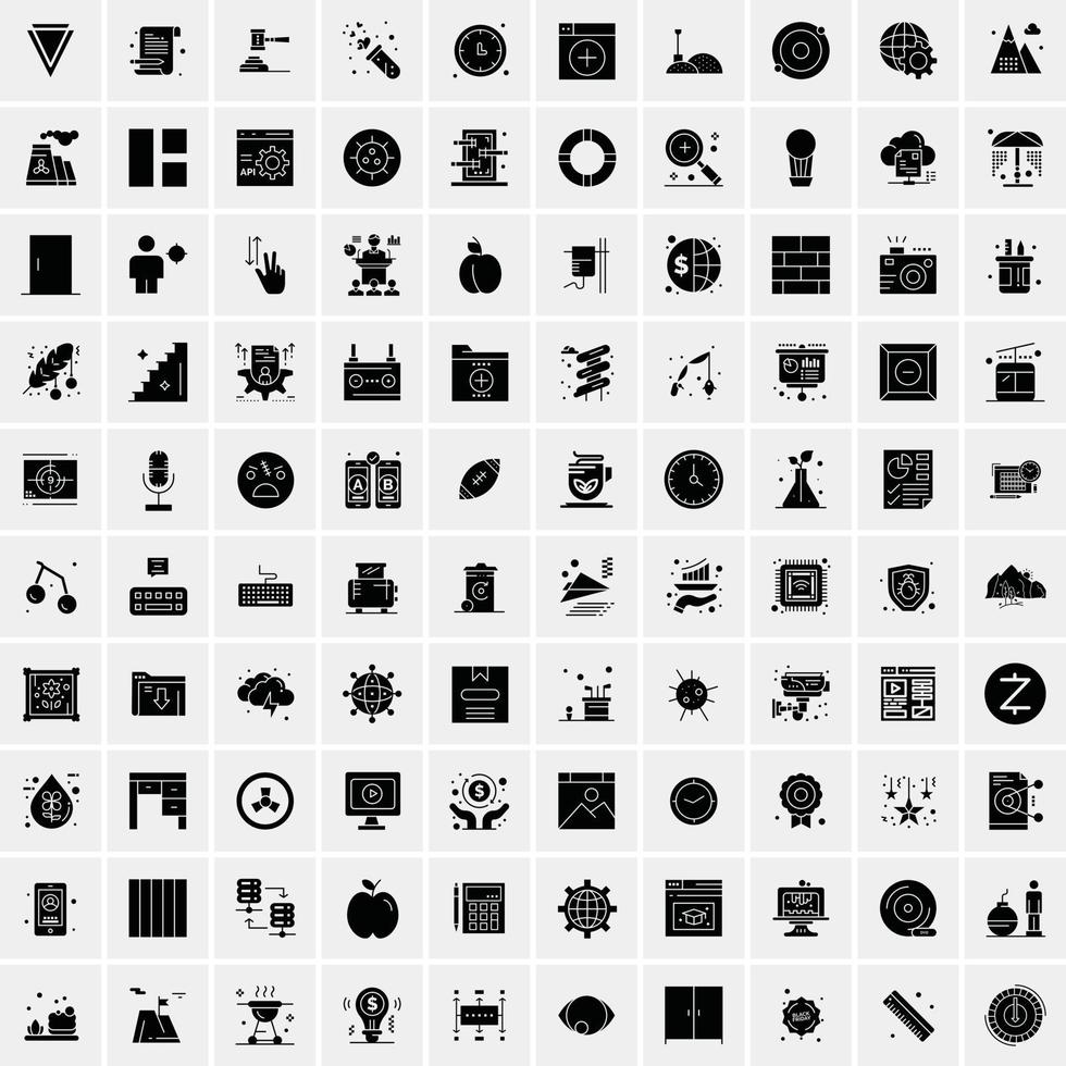 Chang Chart Data Exchange Money Paper Bold and thin black line icon set vector