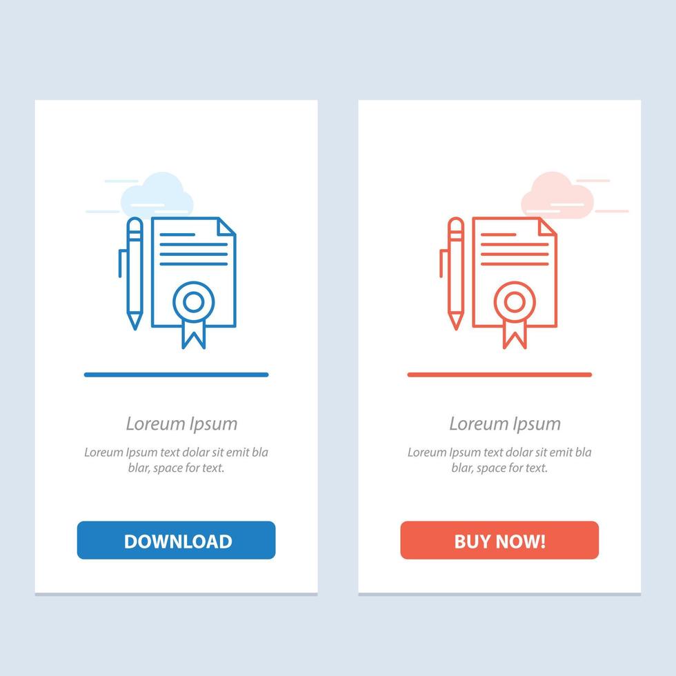legal documentos legales documento documentos página azul y rojo descargar y comprar ahora widget web tarjeta tem vector
