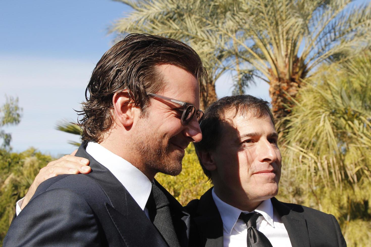 LOS ANGELES, JAN 6 - Bradley Cooper, David O Russell at the Variety s 10 Directors To Watch Brunch, PSIFF at the Parker Hotel on January 6, 2013 in Palm Springs, CA photo