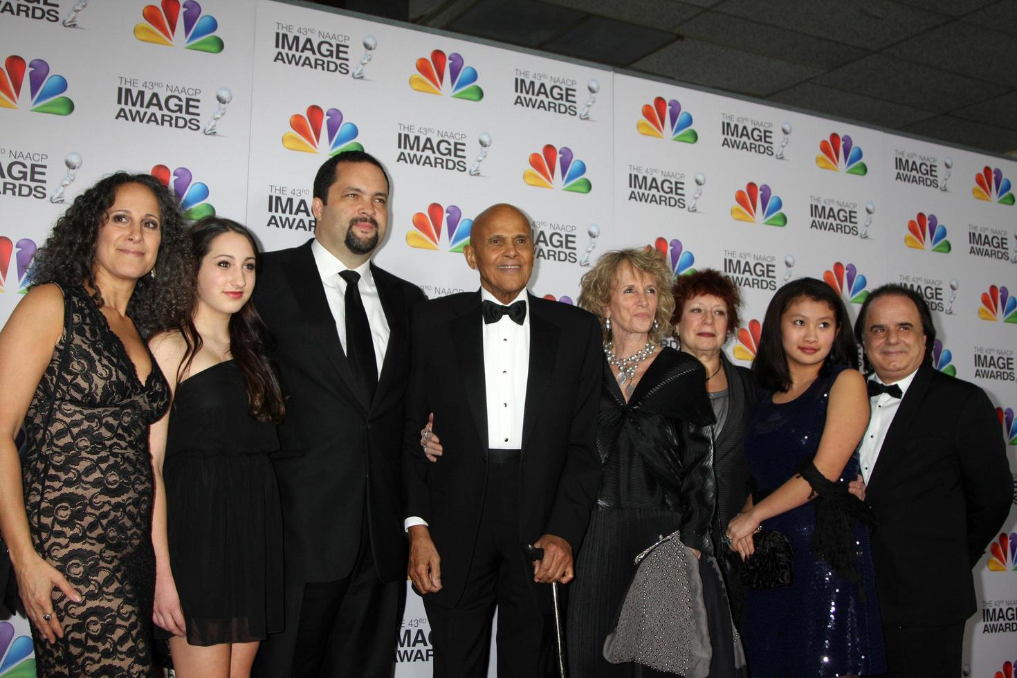 LOS ANGELES, FEB 17 - Harry Belafonte arrives at the 43rd NAACP Image Awards at the Shrine Auditorium on February 17, 2012 in Los Angeles, CA photo