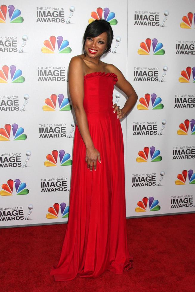 LOS ANGELES, FEB 17 - Tiffany Hines arrives at the 43rd NAACP Image Awards at the Shrine Auditorium on February 17, 2012 in Los Angeles, CA photo