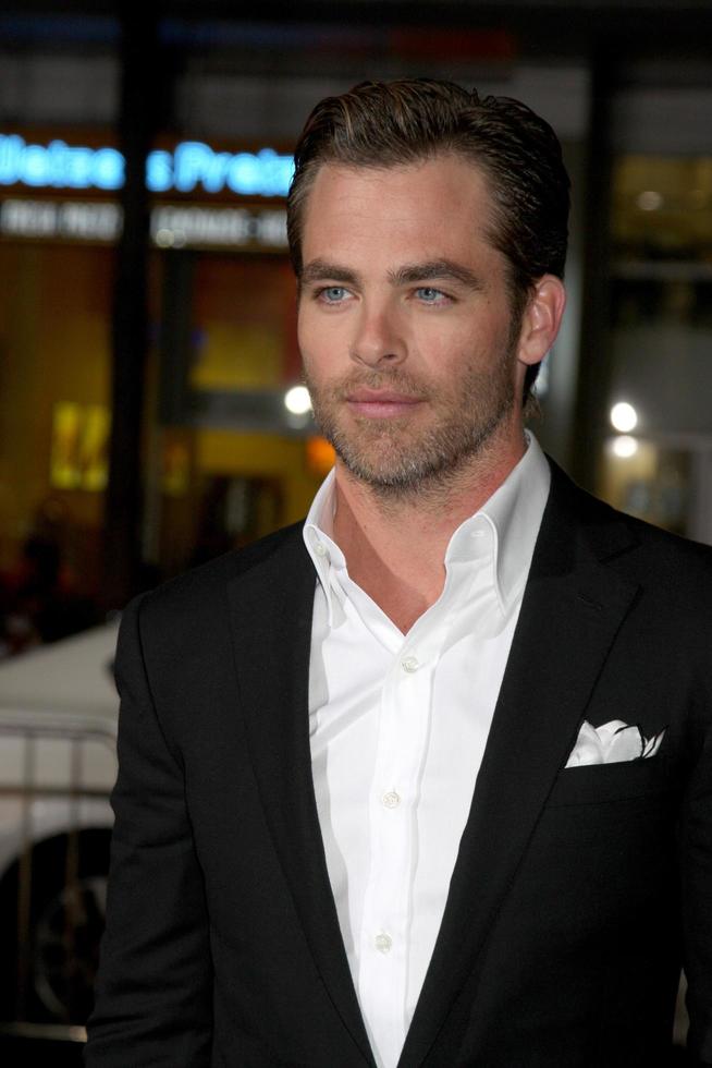 LOS ANGELES, JAN 15 - Chris Pine at the  Jack Ryan - Shadow Recruit Los Angeles Premiere at TCL Chinese Theater on January 15, 2014 in Los Angeles, CA photo