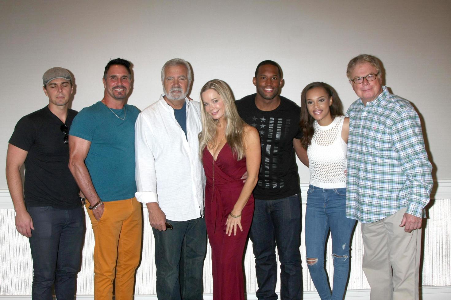 LOS ANGELES, AUG 16 Darin Brooks, Don Diamont, John McCook, Jennifer