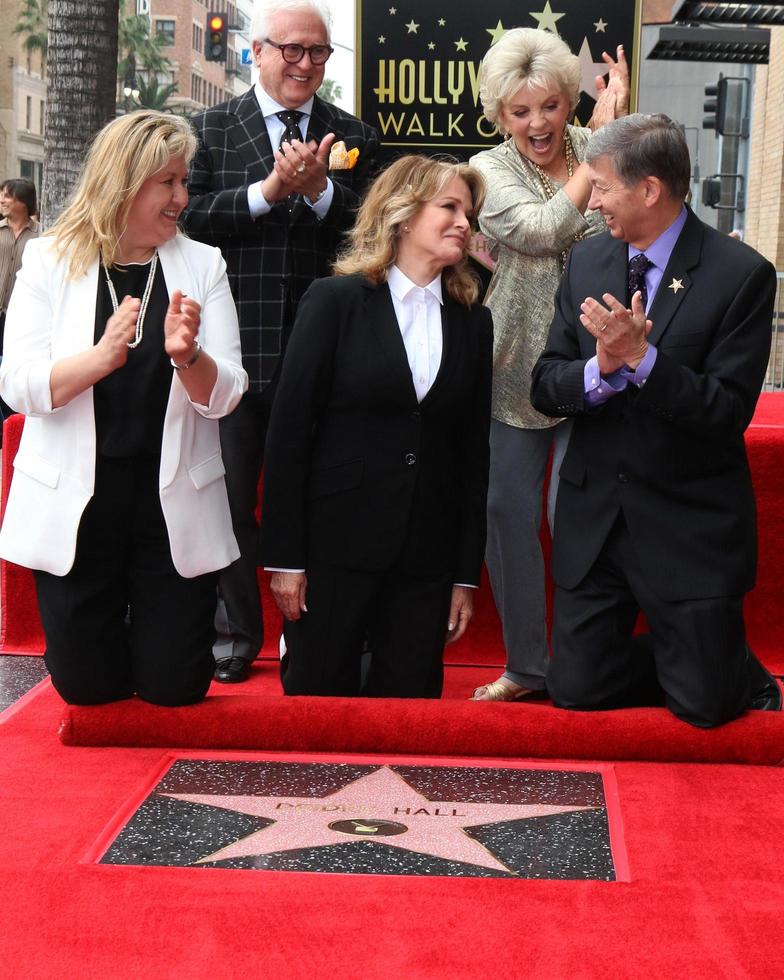LOS ANGELES, MAY 19 - Deidre Hall, Chamber officials, Susan Seaforth Hayes at the Deidre Hall Hollywood Walk of Fame Ceremony at Hollywood Blvd on May 19, 2016 in Los Angeles, CA photo