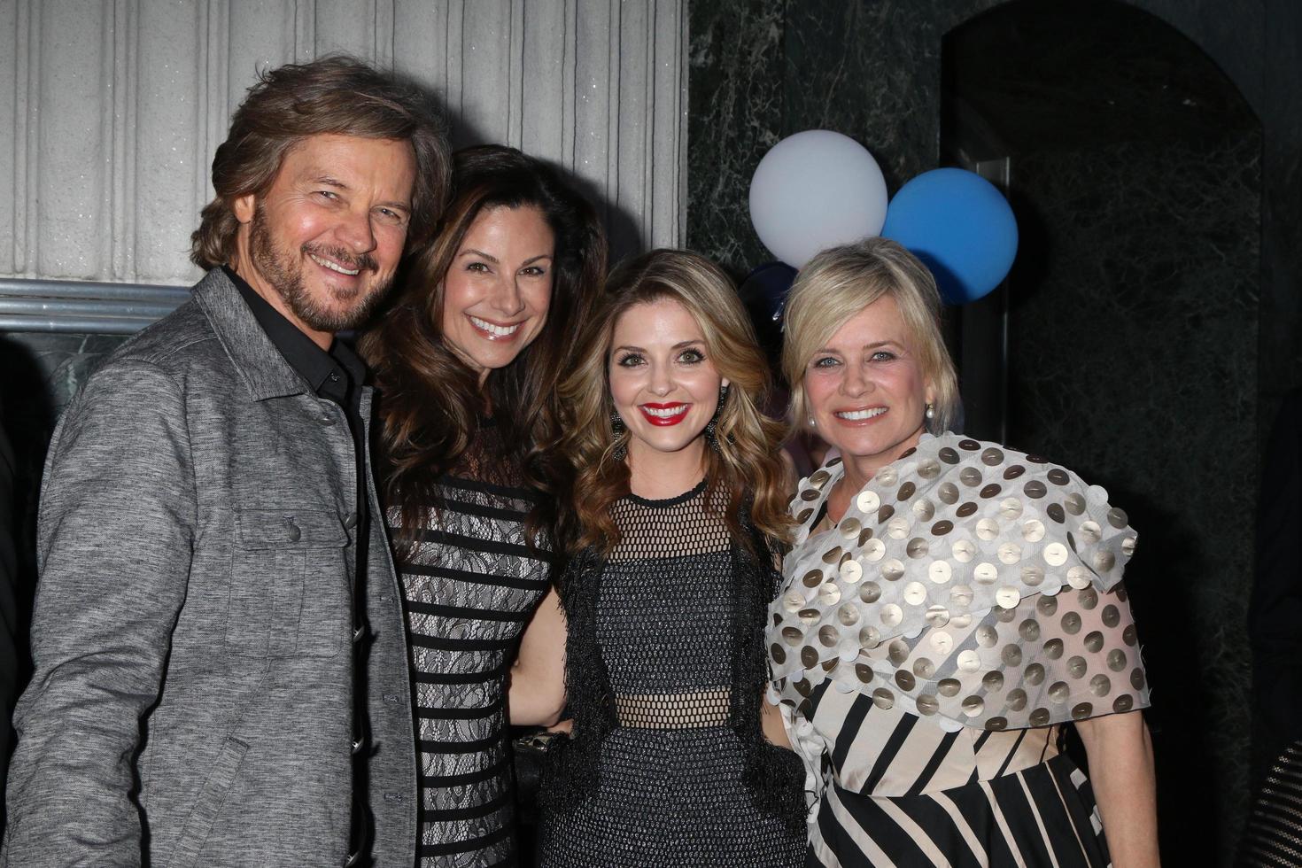 LOS ANGELES, APR 27 - Stephen Nichols, Marie Masters, Jen Lilley, Mary Beth Evans at the 2016 Daytime EMMY Awards Nominees Reception at the Hollywood Museum on April 27, 2016 in Los Angeles, CA photo