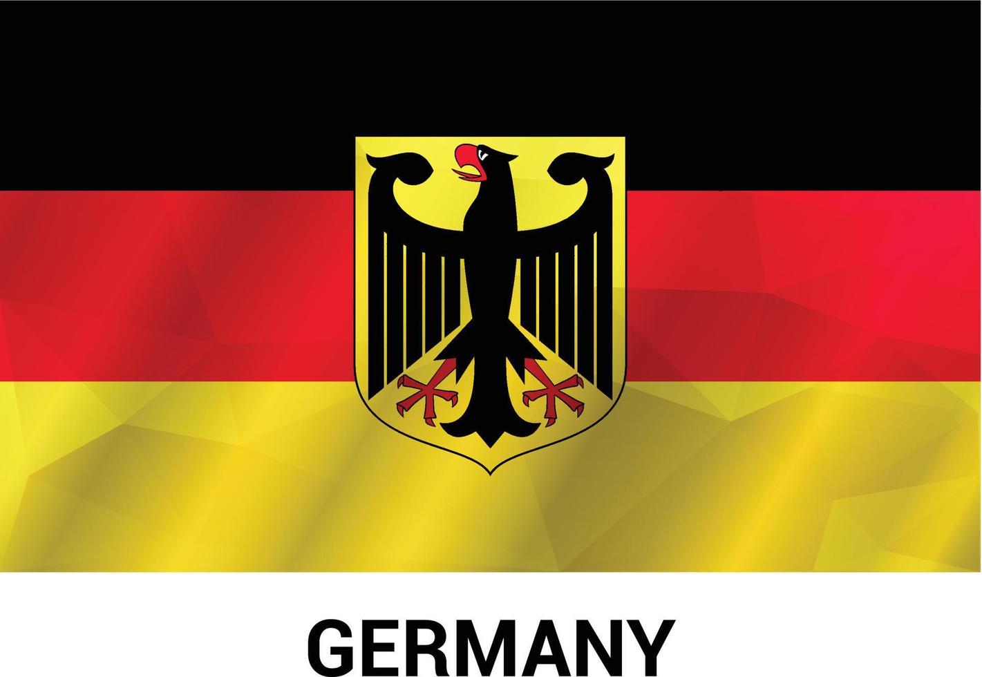 Germany Indpendence day design vector