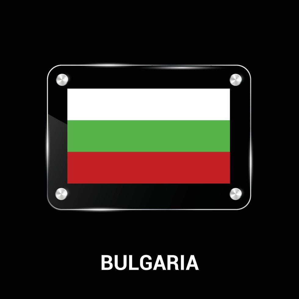 Bulgeria flag design vector