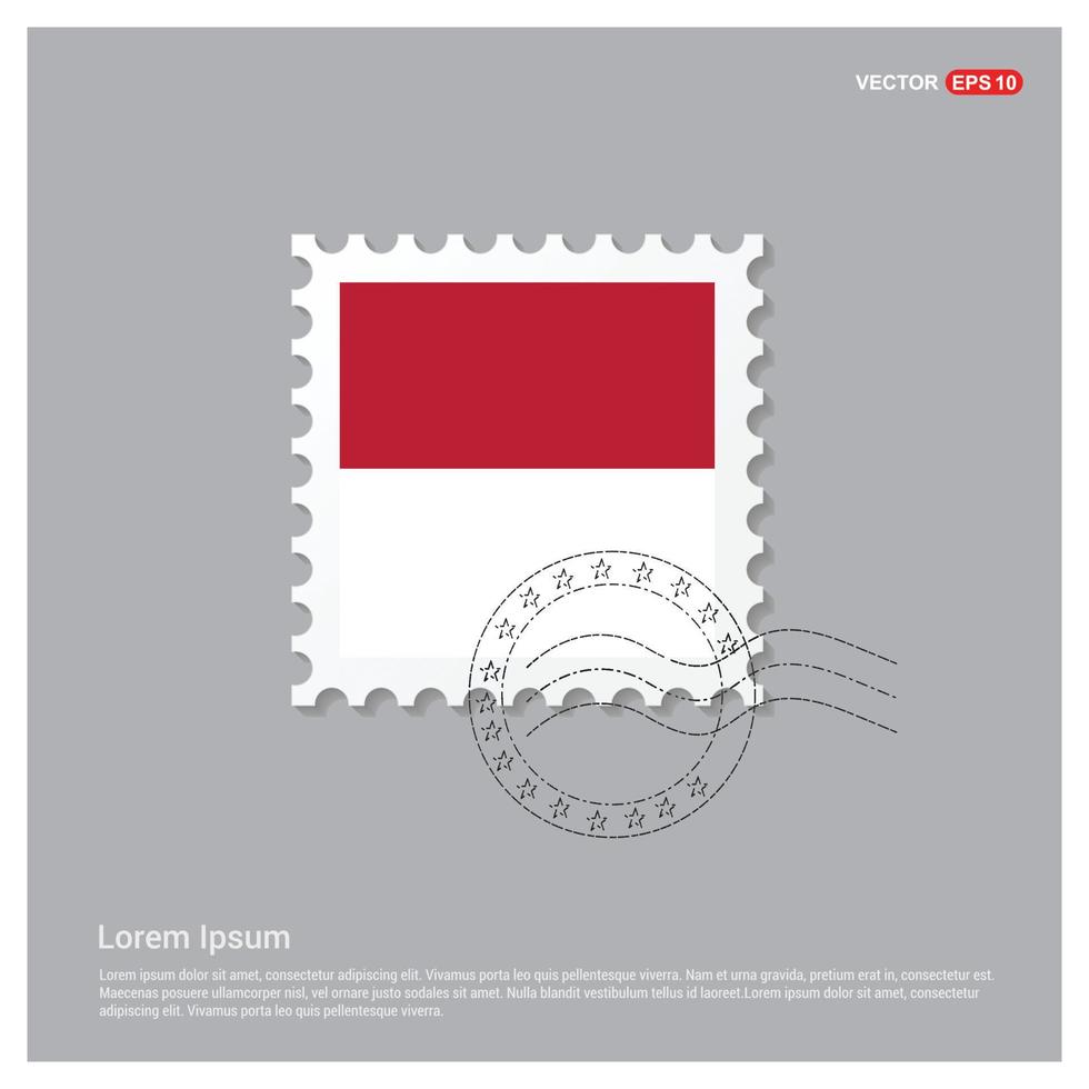 vector de diseño del día de la independencia de indonesia