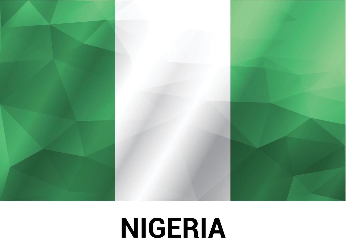 Nigeria Independence day design vector