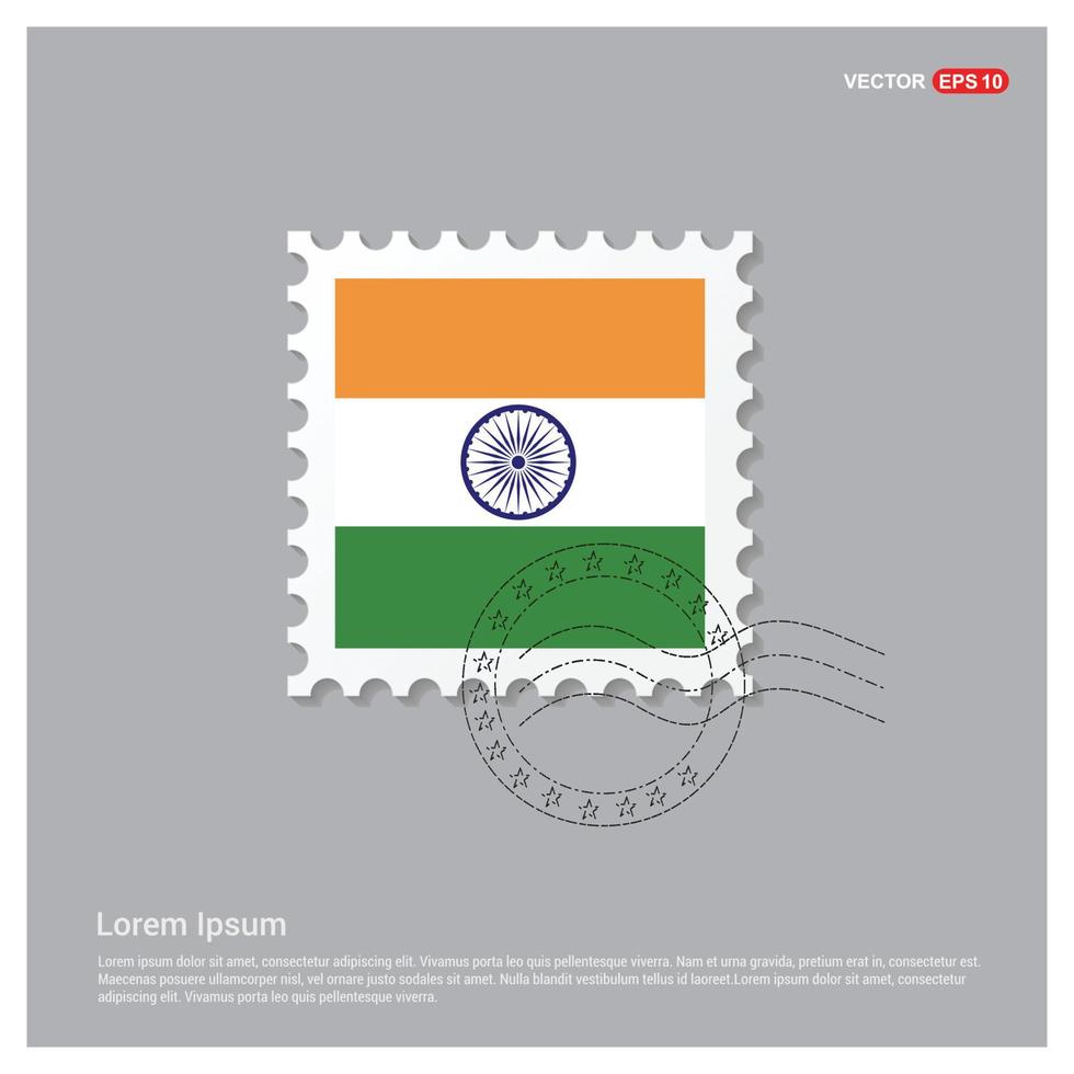 Indian Indpenedence day design vector
