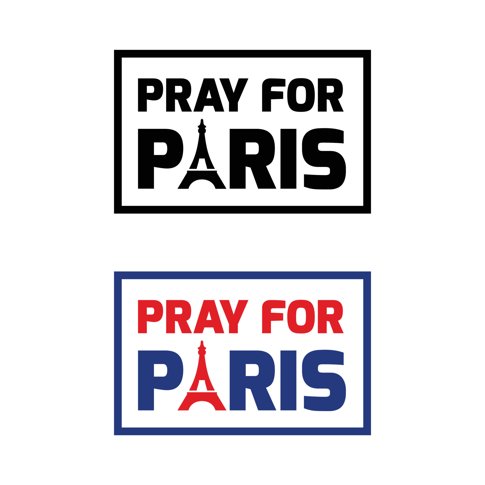 Pray For Paris Font