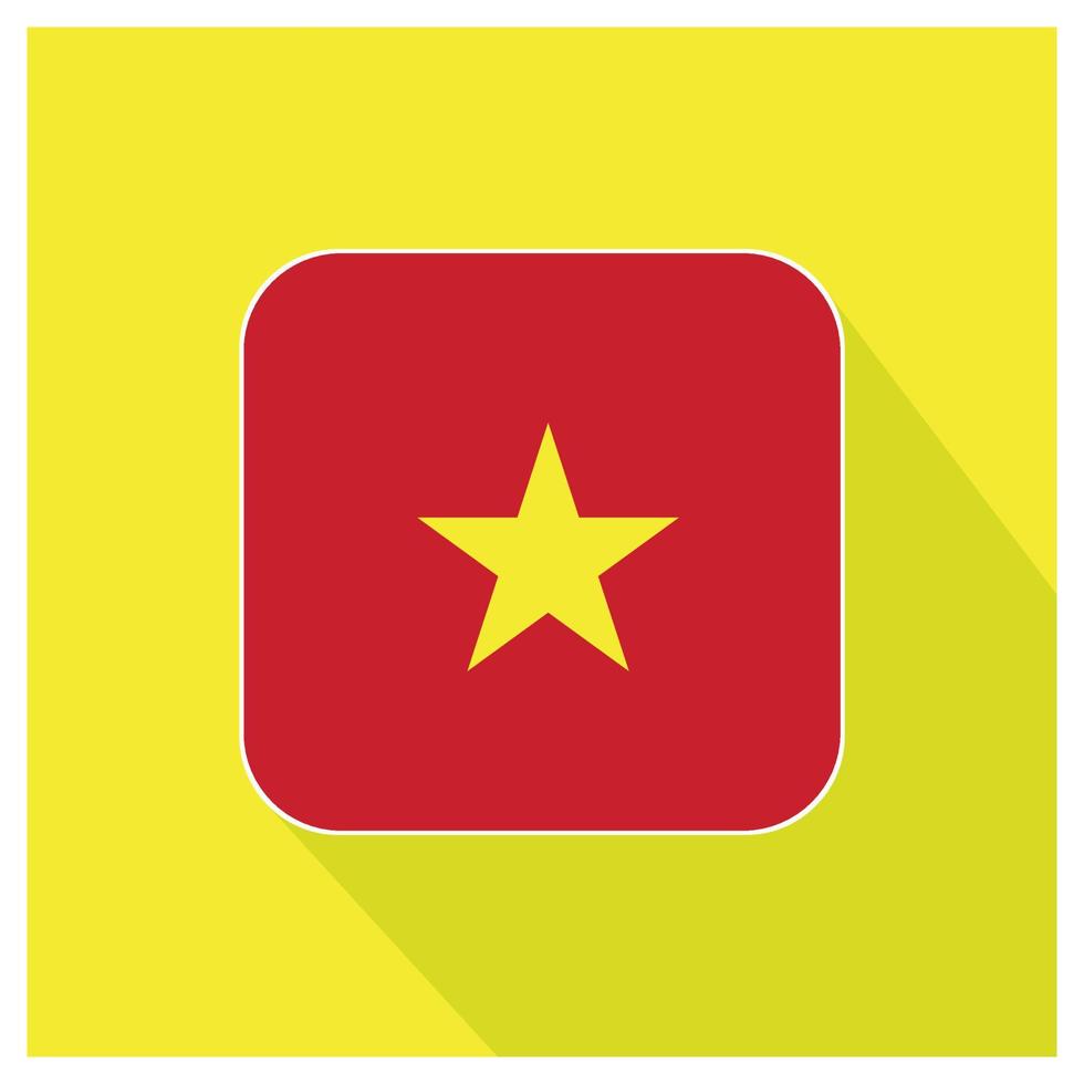 Vietnam flag design vector