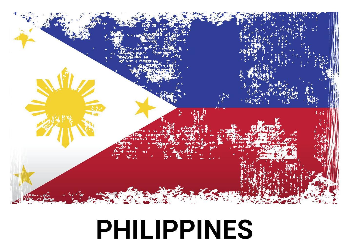 vector de diseño de banderas de filipinas