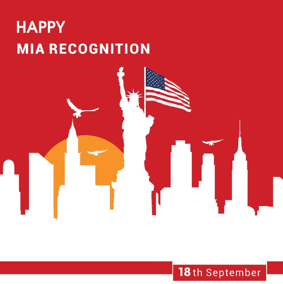 Happy Mia recognition card design vector