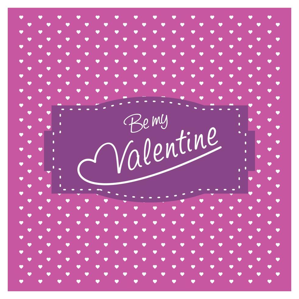 Valentine's day design typography and card with elegent design vector