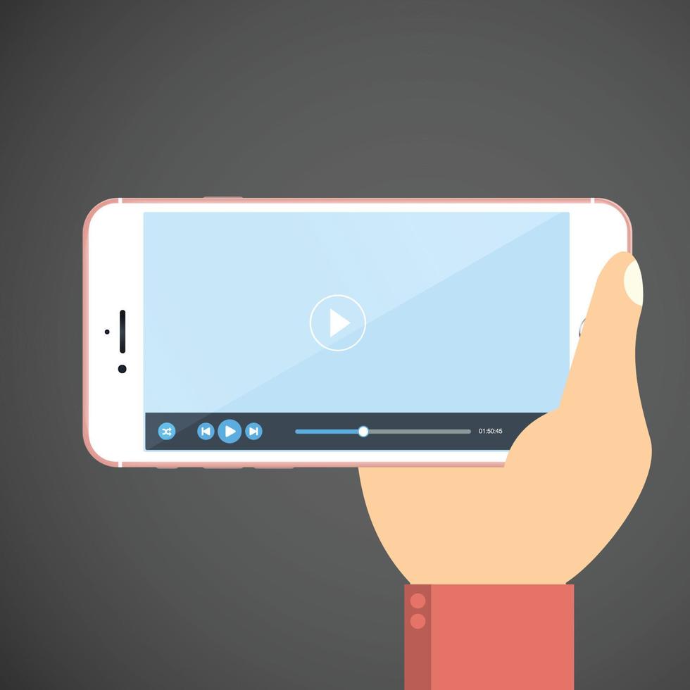 mobile phone mokeup design vector