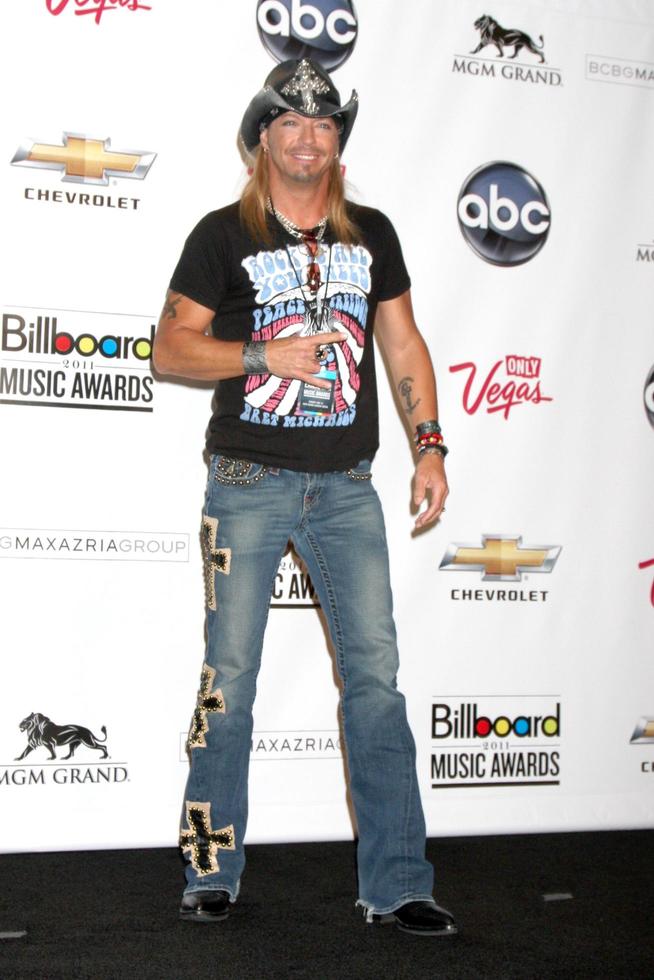 LAS VEGAS, MAY 22 - Bret Michaels in the Press Room of the 2011 Billboard Music Awards at MGM Grand Garden Arena on May 22, 2010 in Las Vegas, NV photo
