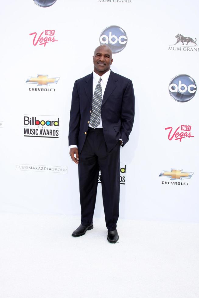 LAS VEGAS, MAY 22 - Evander Holyfield arriving at the 2011 Billboard Music Awards at MGM Grand Garden Arena on May 22, 2010 in Las Vegas, NV photo