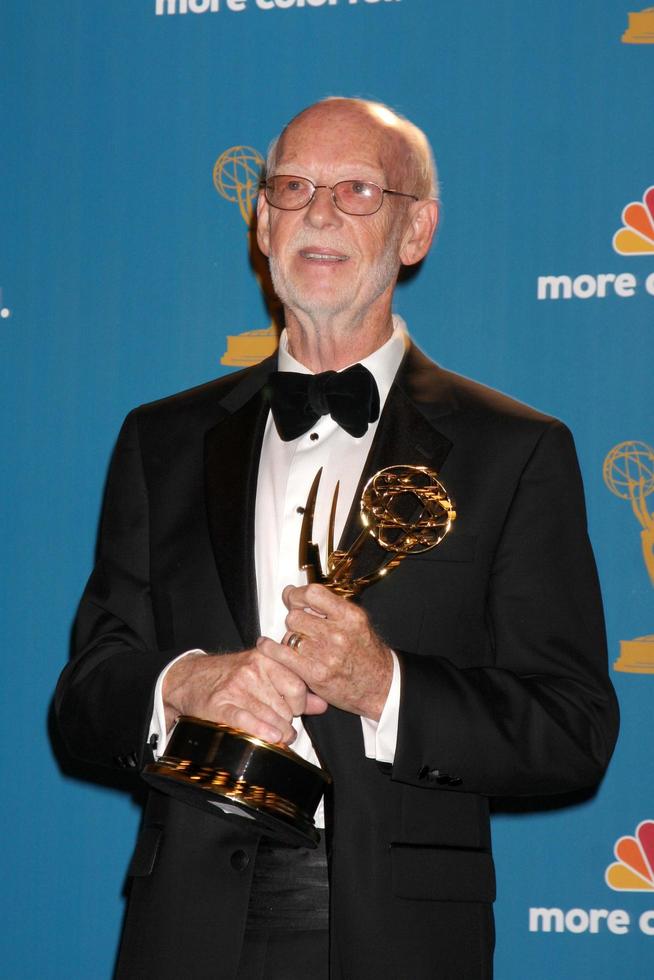 LOS ANGELES, AUG 29 - Mick Jackson in the Press Room at the 2010 Emmy Awards at Nokia Theater at LA Live on August 29, 2010 in Los Angeles, CA photo