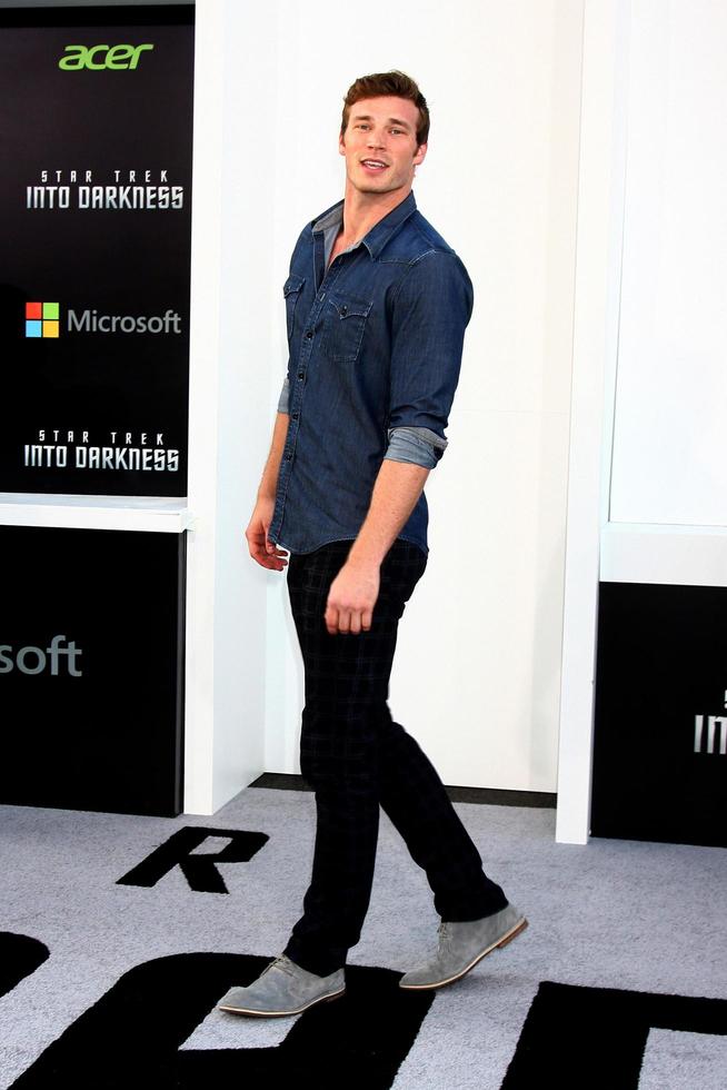 LOS ANGELES, MAY 14 - Derek Theler arrives at the Star Trek Into Darkness Los Angeles Premiere at the Dolby Theater on May 14, 2013 in Los Angeles, CA photo